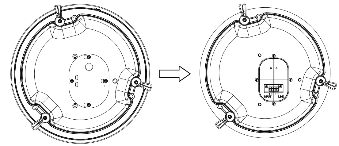 RCF CMR 50T W Two Way Ceiling Monitor Speaker - Figure 4