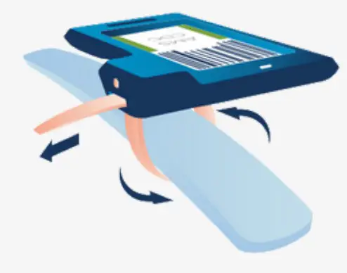 Attaching the BAGTAG Flex