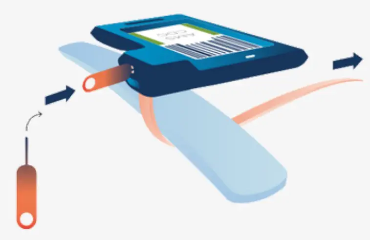 Attaching the BAGTAG Flex