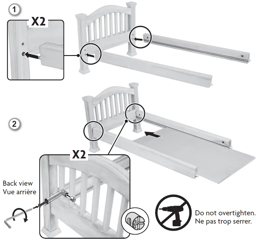American Girl HNR82 Nicki's Bed and Animal Print Bedding 01