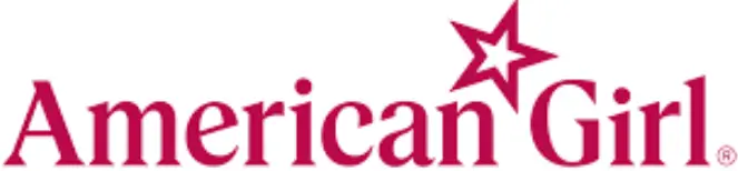 American Girl HNR82 Nicki's Bed and Animal Print Bedding logo