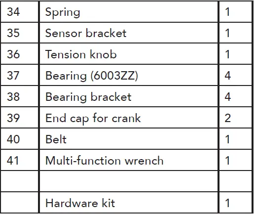 TUNTURI-Cardio-Fit-Mini-Bike-M35-FIG-13