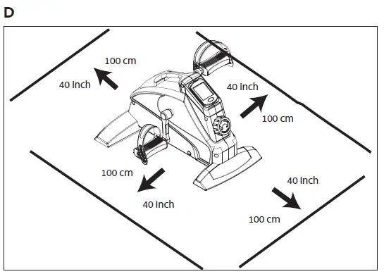 TUNTURI-Cardio-Fit-Mini-Bike-M35-FIG-4