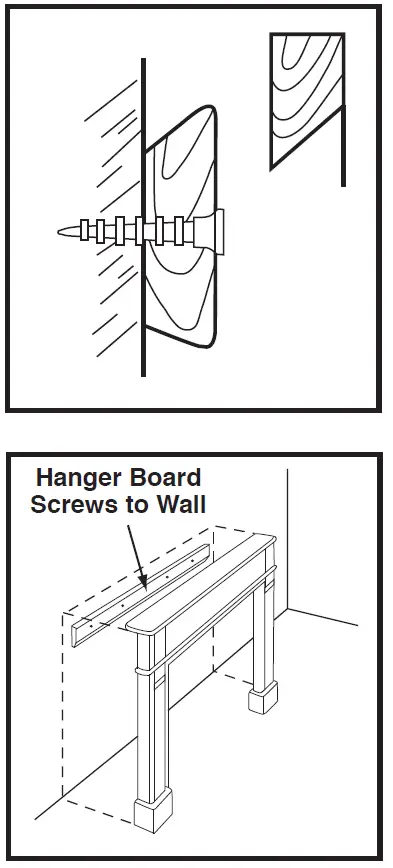 TRACTOR SUPPLY 2021919 Pearl Mantels Premium Wood Mantel Shelf 4