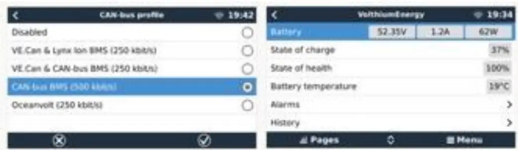 Volthium Rackmount 25.6V 200Ah and 51.2V 200Ah - CONNECTION TO VICTRON