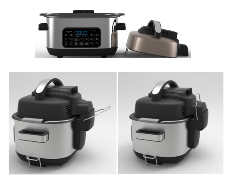 Kogan 14-in-1 Air Fryer & Multi-cooker User Guide- Air Fryer Assembly