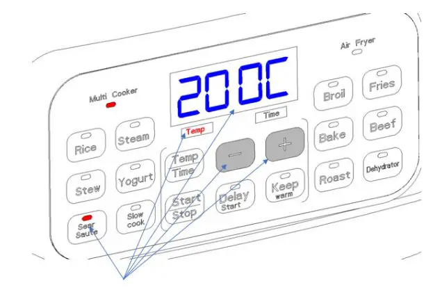 Kogan 14-in-1 Air Fryer & Multi-cooker User Guide - To select a function