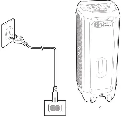 JBL HARMAN PartyBox 1000 - POWER ON