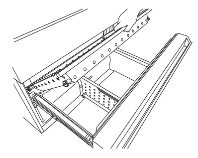 CAFE CXE22 4 French Door Refrigerator - basket