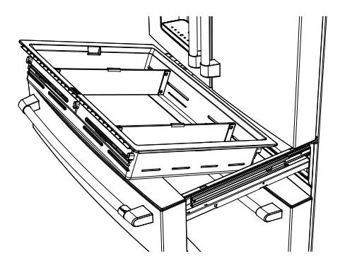 CAFE CXE22 4 French Door Refrigerator - doors3