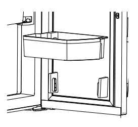 CAFE CXE22 4 French Door Refrigerator - locked