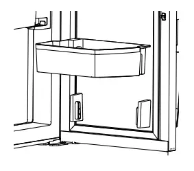 CAFE CXE22 4 French Door Refrigerator -locked1