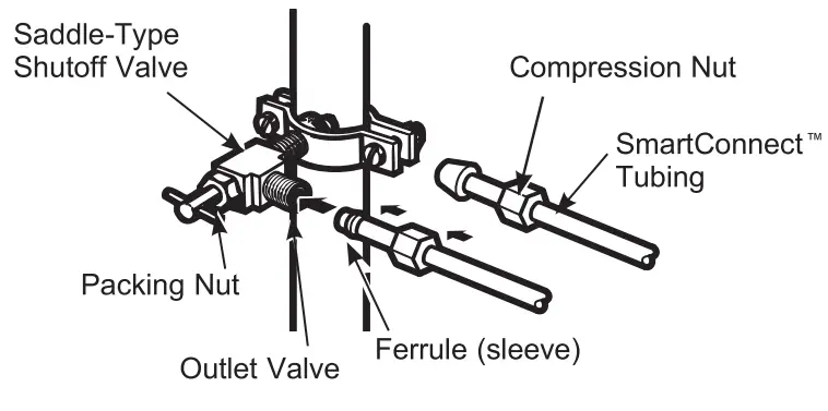 CAFE CXE22 4 French Door Refrigerator -nut