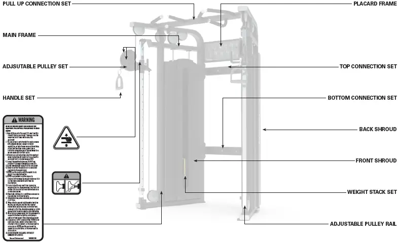 VISION FITNESS VST600-FT Functional Trainer 06