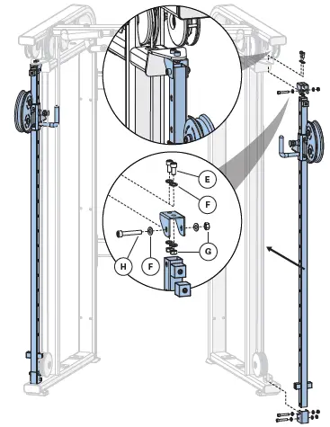 VISION FITNESS VST600-FT Functional Trainer 12