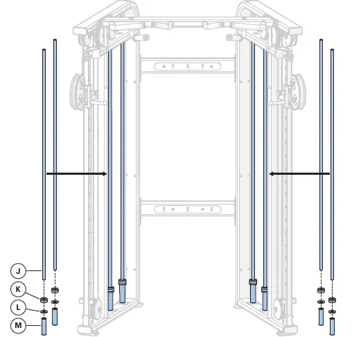 VISION FITNESS VST600-FT Functional Trainer 16