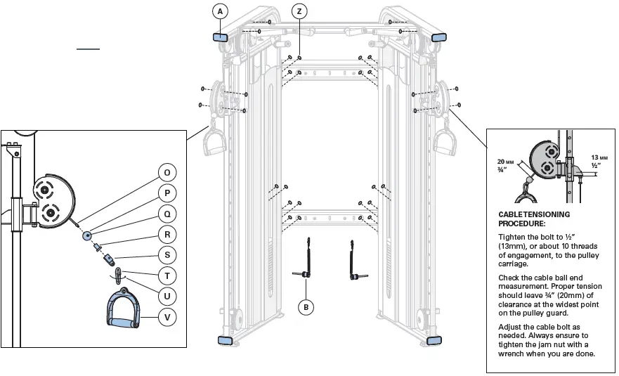 VISION FITNESS VST600-FT Functional Trainer 24