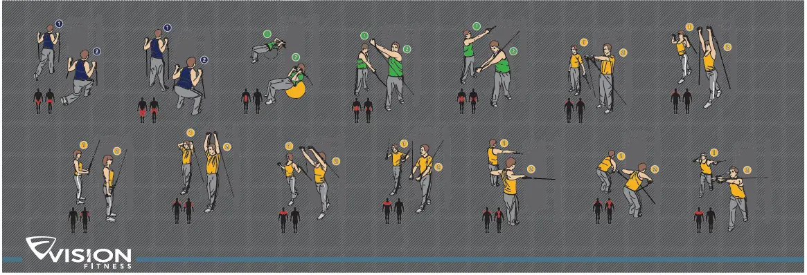 VISION FITNESS VST600-FT Functional Trainer 25