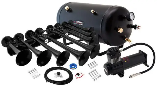 VIXEN HORNS VXO8350B Single Trumpet Train Air Horn-fig1