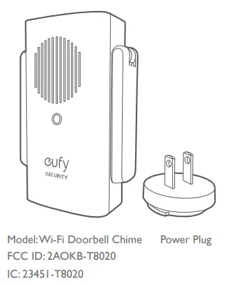 eufy E8222 Video Doorbell 1080p - Chime Installation