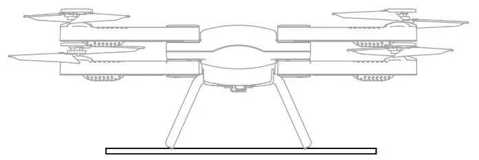TOZO Q1012 Drone RC Quadcopter - Power on the aircraft
