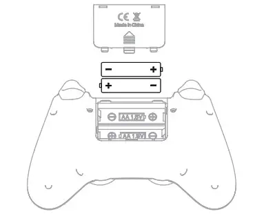 TOZO Q1012 Drone RC Quadcopter - Take two 1.5V AA batteries