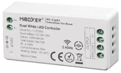 Mi-Light FUT035S MiBoxer Dual White LED Controller