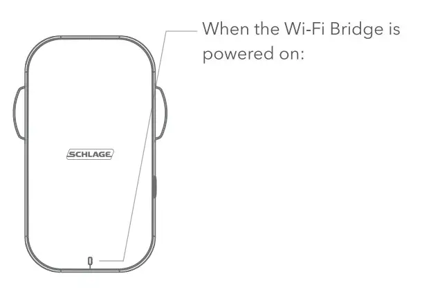 SCHLAGE AB100 WiFi Bridge -