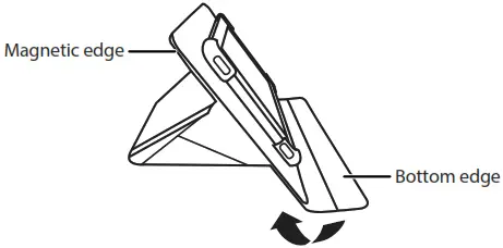 INSIGNIA FlexView Case - Bottom edge