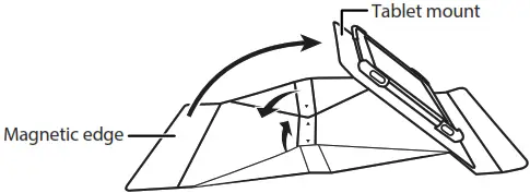 INSIGNIA FlexView Case - Magnetic edge