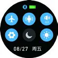 ZWAPA R7 Smart Watch-Shortcut Menu