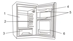 LG GH-1660 Brass Monkey Upright Fridge and Freezer - FIGURE 1