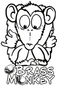 LG GH-1660 Brass Monkey Upright Fridge and Freezer - LOGO 2