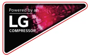 LG GH-1660 Brass Monkey Upright Fridge and Freezer - LOGO