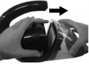 Pressing-On-dirt-container