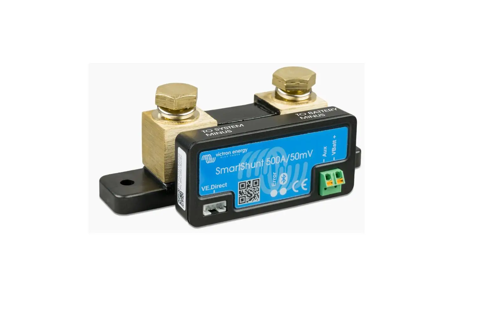 Victron Energy Vic.shu050150050 Smartshunt Bluetooth Battery Shunt Installation Guide