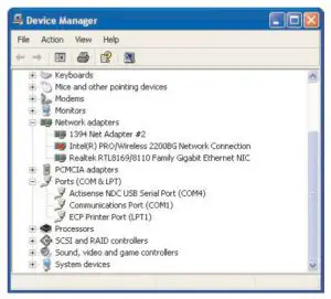 Actisense NDC-3-B-USB Data Combiner - Device Manager