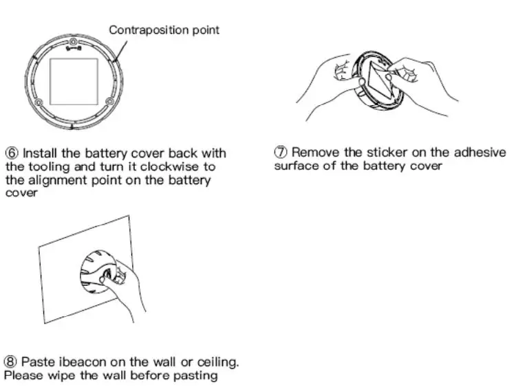 ewell DS-S1 Bluetooth Beacon fig2