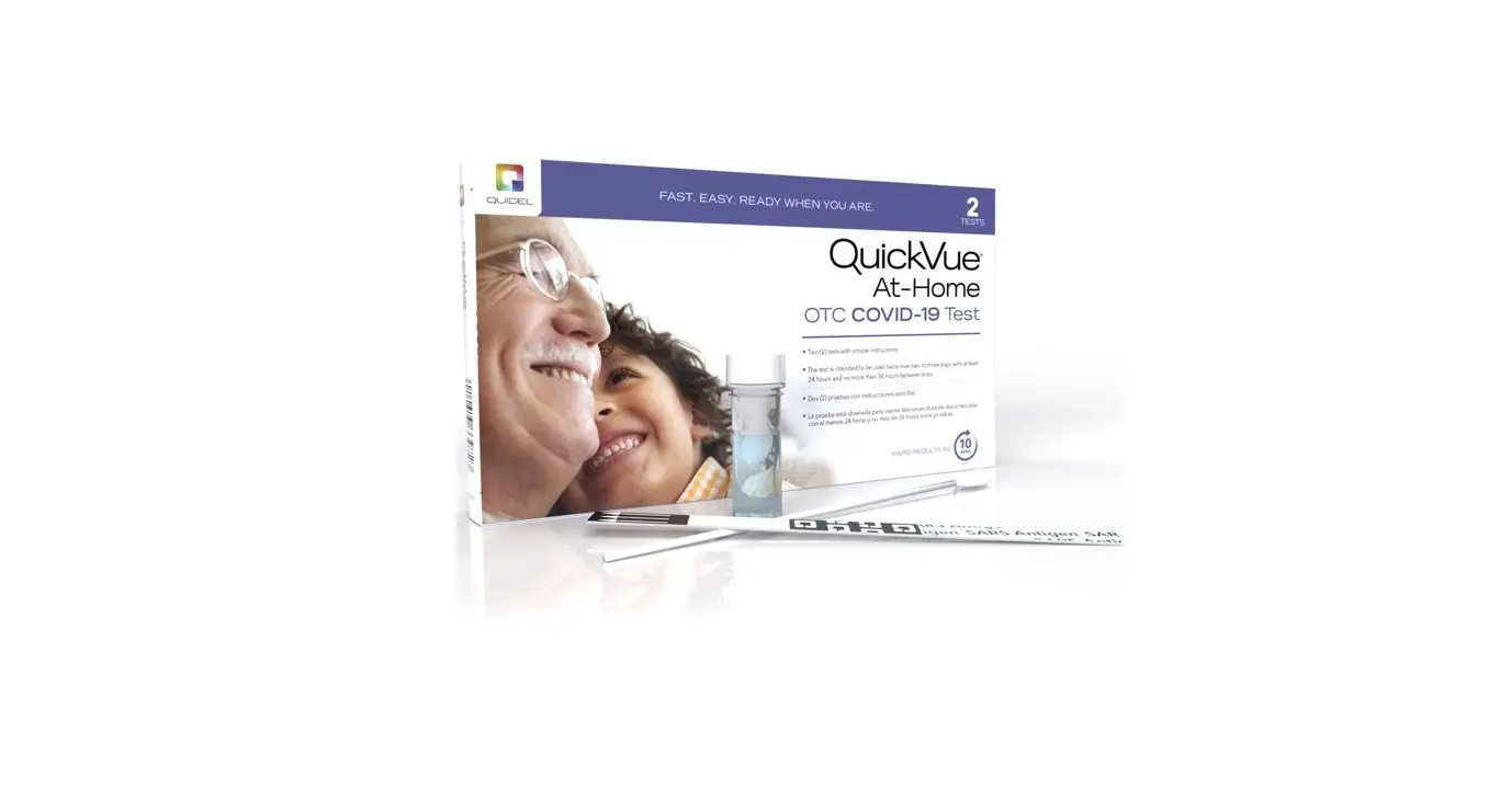 Quidel Quickvue At-home Otc Covid-19 Test Instruction Manual