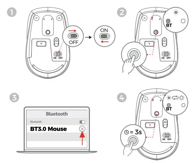 BRESI M300t Wireless Mouse fig4