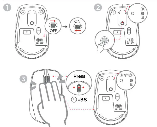 BRESI M300t Wireless Mouse fig6