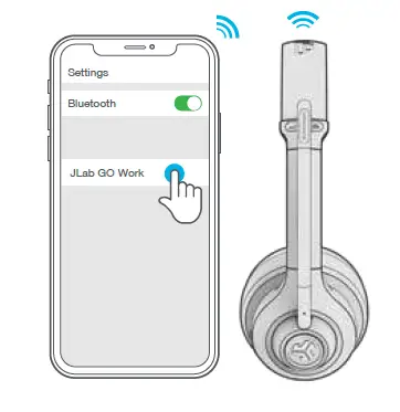 JLABS 6460025 Wireless Headset FIGER 03