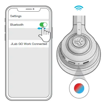 JLABS 6460025 Wireless Headset FIGER 04