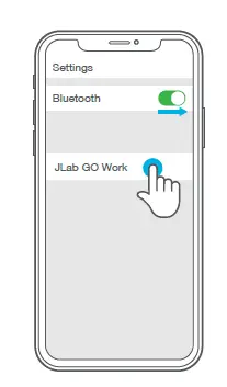 JLABS 6460025 Wireless Headset FIGER 06