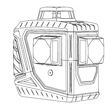 GENERAL ML-3DR Multi-Line Laser Level fig-1