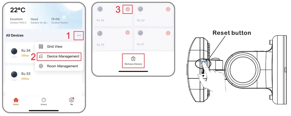 VERSONEL VSL95 Motorized Motion Tracking Security Light - proces blew