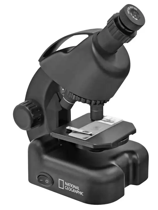 BRESSER 9119501 National Geographic Mikroskop Microscope 40X-64X
