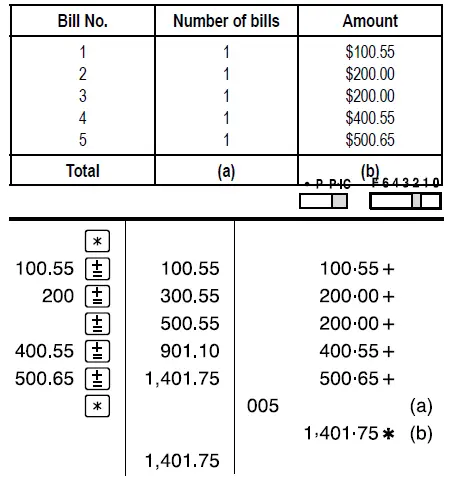 SHARP CS-2635RHGYSE Electric Printing Calculator-21
