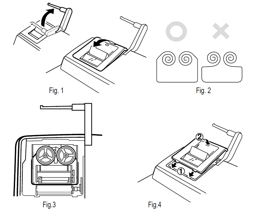 SHARP CS-2635RHGYSE Electric Printing Calculator-5
