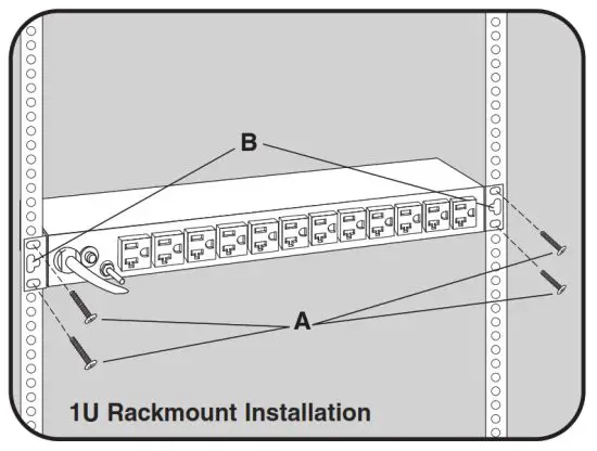 TRIPP-LITE AG-IP120V6IPRM PDU Rackmount Power Strips - Installation